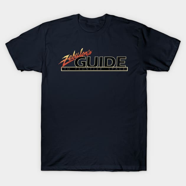 Star Frontiers Zebulon's Guide to Frontier Space T-Shirt by The Basement Podcast